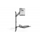 Digitus Flexible wall-mounted Stand/Sit workstation, single monitor Digitus Flexible wall-mounted Stand/Sit workstation, single monitor
