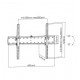 Gembird WM-70T-02 TV mount/stand 177.8 cm (70 Gembird WM-70T-02 TV mount/stand 177.8 cm (70