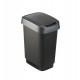 ROTHO Twist Silver - trash bin 25l