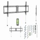 Gembird WM-90F-01 TV mount/stand 2.29 m (90 Gembird WM-90F-01 TV mount/stand 2.29 m (90
