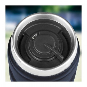 THERMOS 470 ml waterproof thermos mug - metallic grey