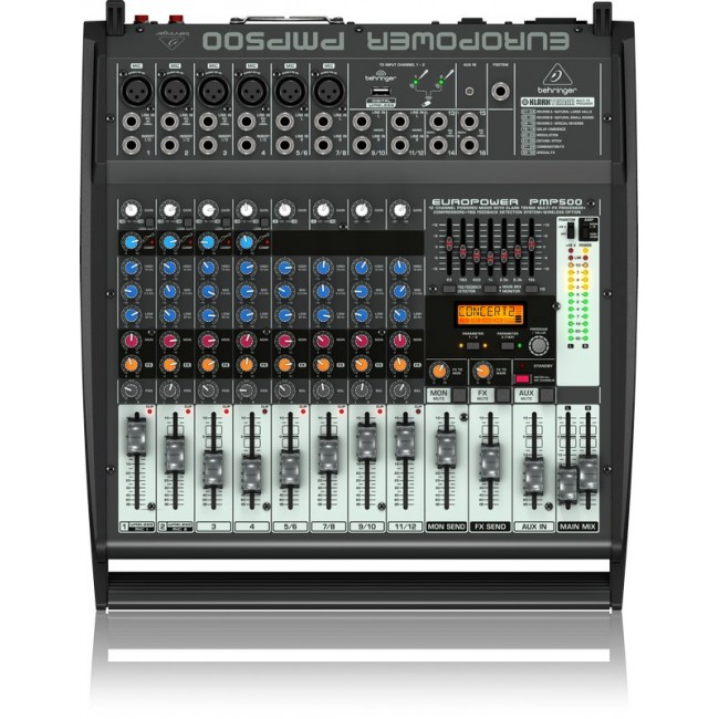 Behringer PMP500 audio mixer 12 channels 20 - 20000 Hz Behringer PMP500 audio mixer 12 channels 20 - 20000 Hz