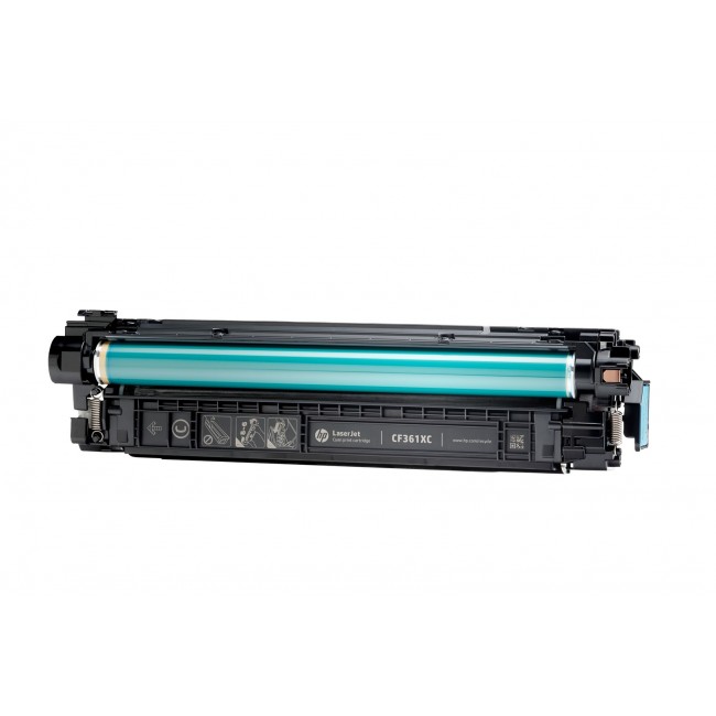 HP 508X High Yield Cyan Original LaserJet Toner Cartridge HP 508X High Yield Cyan Original LaserJet Toner Cartridge