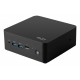 MSI CUBI NUC AI 1UMG-018BEU PC/workstation barebone Mini PC Black 155H Intel SoC MSI CUBI NUC AI 1UMG-018BEU PC/workstation barebone Mini PC Black 155H Intel SoC