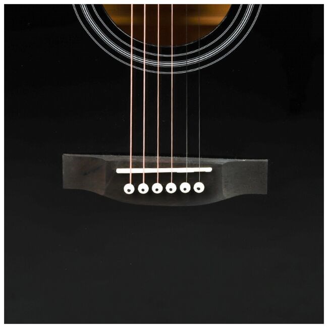 V-TONE AG Two BK - 4/4 acoustic guitar, black