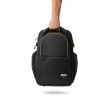 R DE backpack Rucksack Black Alcantara, Polyester R DE backpack Rucksack Black Alcantara, Polyester