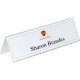 Durable 8053-19 non-metallic nameplate Transparent