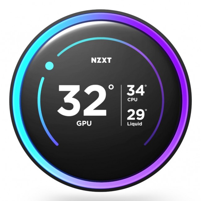 NZXT Kraken Elite 360 RGB Processor All-in-one liquid cooler 12 cm Black 1 pc(s)
