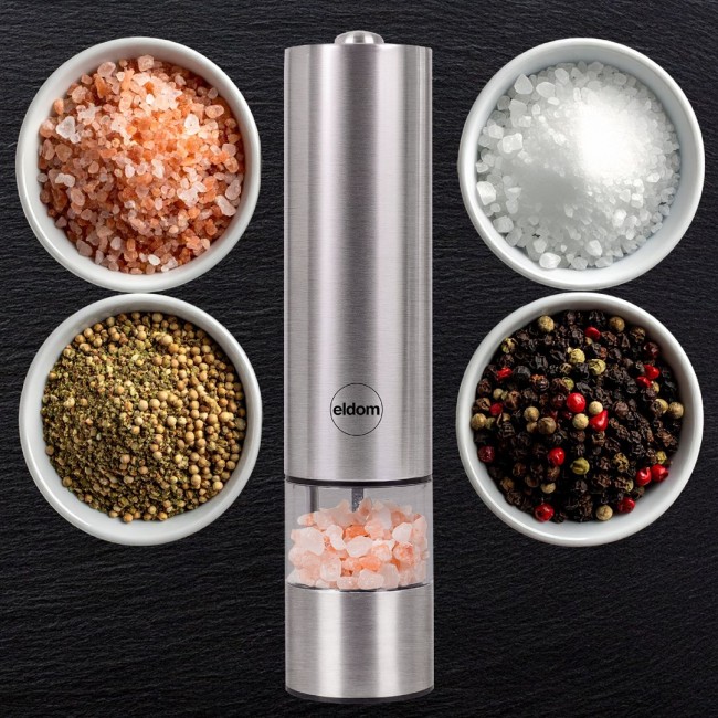 ELDOM ELECTRIC GRINDER MP24 GRIND PEPPER, SALT