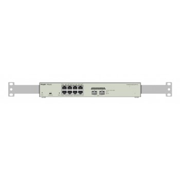 Ruijie Networks RG-NBS3100-8GT2SFP-P-V2 network switch Managed L2 Gigabit Ethernet (10/100/1000) Power over Ethernet (PoE) Metallic