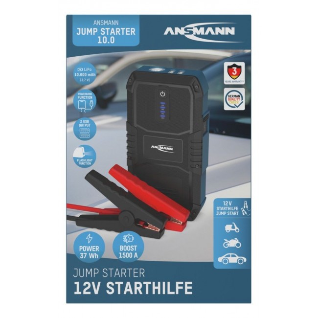 Ansmann Jump Starter 10.0 1500 A Ansmann Jump Starter 10.0 1500 A