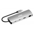 Port Designs 900164 laptop dock/port replicator Wired USB 3.2 Gen 1 (3.1 Gen 1) Type-C Stainless steel