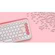 Logitech POP Icon Keys keyboard Universal Bluetooth QWERTY US International Rose