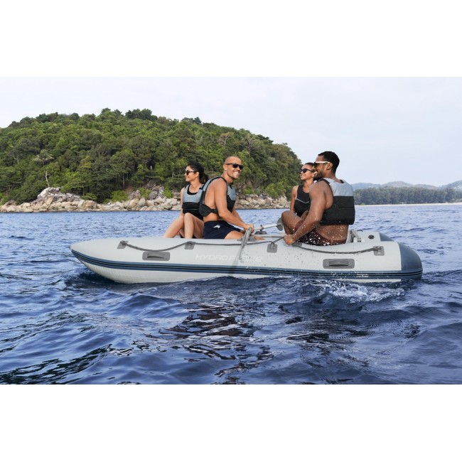Bestway Hydro Force Beacon Elite 5-Person Inflatable Sport Boat Set 3.35 m