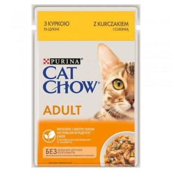 PURINA CAT CHOW Adult chicken zucchini jelly 85g