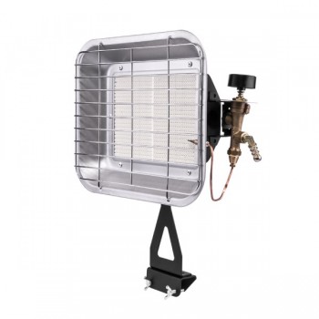GAS RADIANT HEATER FOR A CYLINDER