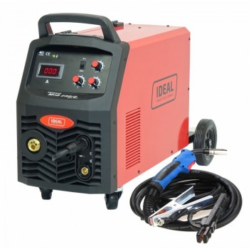 Welding semi-automatic MIG / MAG, min current 30A, max current 250A, rated power: 5.9kW, supply: 230/400V, welding method: FLUX / MIG-MAG / MMA