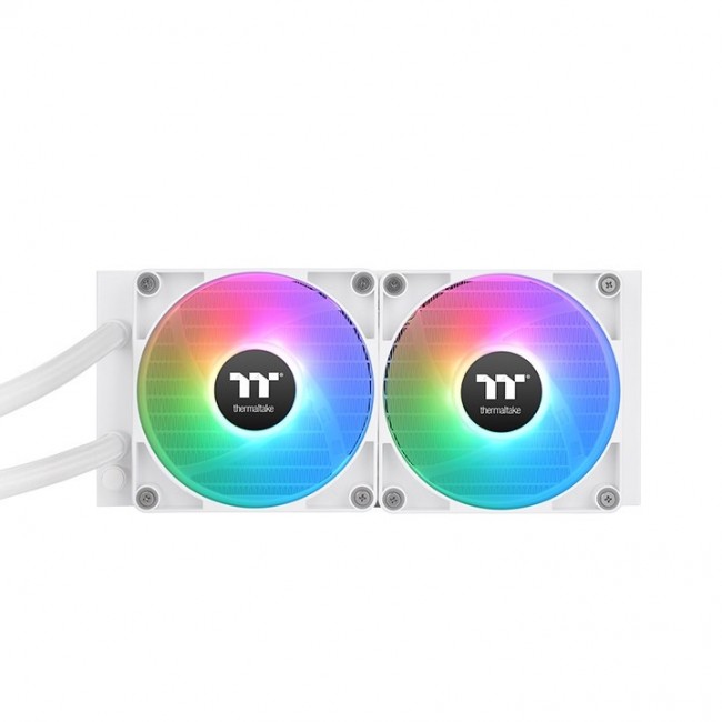 Thermaltake TH240 V2 ARGB Processor Liquid cooling kit 24 cm White 1 pc(s) Thermaltake TH240 V2 ARGB Processor Liquid cooling kit 24 cm White 1 pc(s)