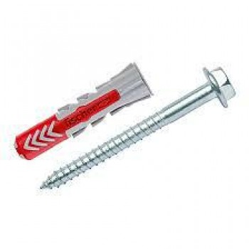 FISCHER DOWEL DUOPOWER 10x50 S 25pcs. WITH SCREW