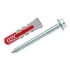 FISCHER DOWEL DUOPOWER 10x50 S 25pcs. WITH SCREW