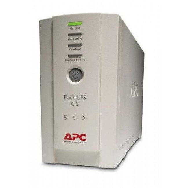 APC Back-UPS, 500VA/300W, Tower, 230V, 4x IEC C13 Outlets , User Replaceable Battery APC Back-UPS, 500VA/300W, Tower, 230V, 4x IEC C13 Outlets , User Replaceable Battery