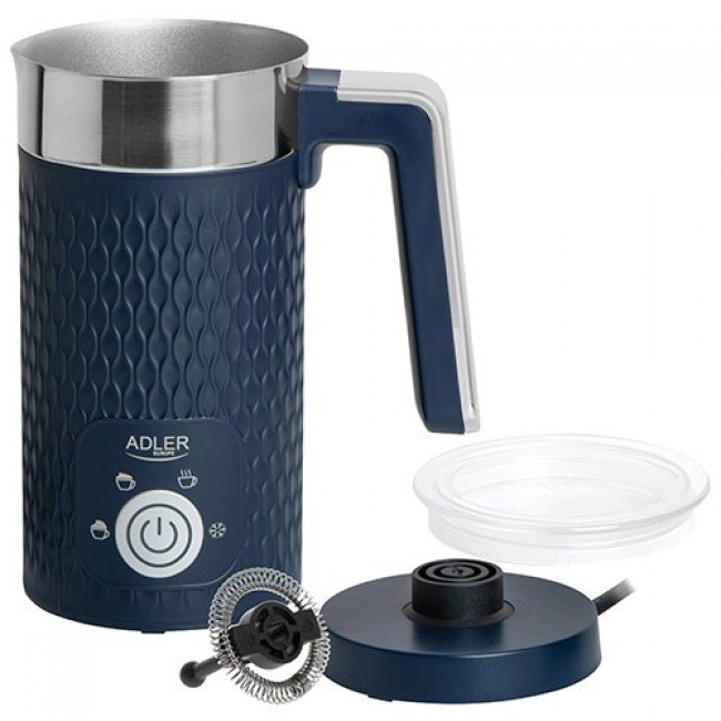 ADLER AD 4494d milk frother/warmer Automatic, Navy blue