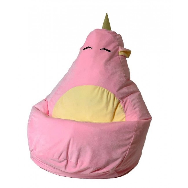 Unicorn pink XL 130 x 90 cm Sako bag pouffe