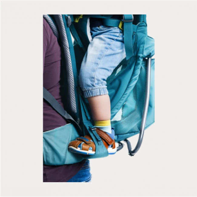 Deuter Kid Comfort Active SL Baby carrier backpack Polyamide, Denim