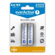 Rechargeable batteries everActive Ni-MH R6 AA 2000 mAh Silver Line - 2 pieces Rechargeable batteries everActive Ni-MH R6 AA 2000 mAh Silver Line - 2 pieces
