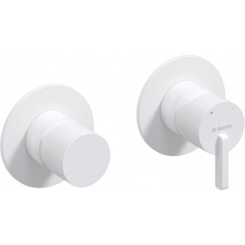 Shower mixer with shower switch - horizontal