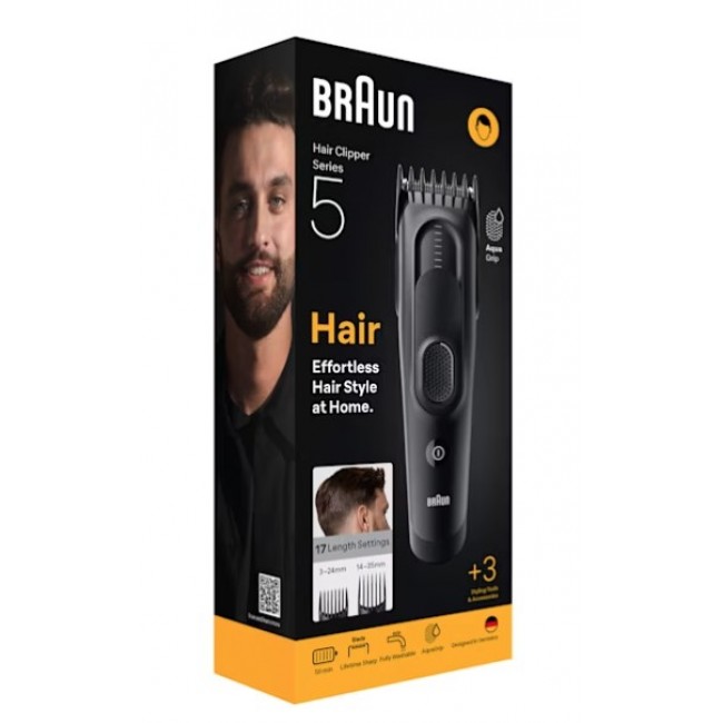 Braun HC5530 hair trimmers/clipper Black 17 Nickel-Metal Hydride (NiMH) Braun HC5530 hair trimmers/clipper Black 17 Nickel-Metal Hydride (NiMH)