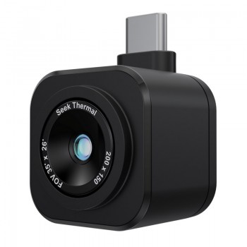 Seek Thermal CW-DBAX thermal imaging camera Black 200 x 150 pixels