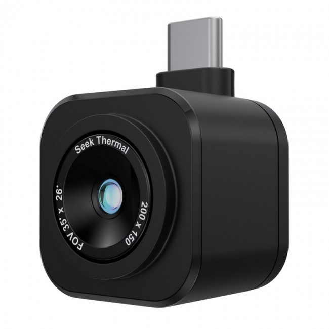 Seek Thermal CW-DBAX thermal imaging camera Black 200 x 150 pixels