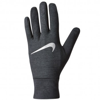 Rękawiczki damskie do biegania Nike Dri-Fit Fleece szare N1002577082 XS/S