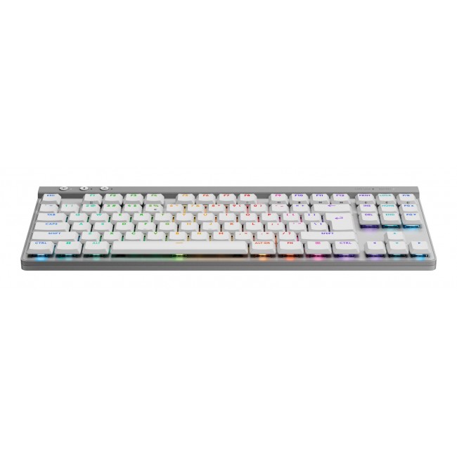 Logitech G G515 Lightspeed TKL keyboard Gaming RF Wireless + Bluetooth QWERTY US International White Logitech G G515 Lightspeed TKL keyboard Gaming RF Wireless + Bluetooth QWERTY US International White