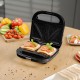 Zelmer Sandwich Toaster ZSM7710 750 Watt Black Silver