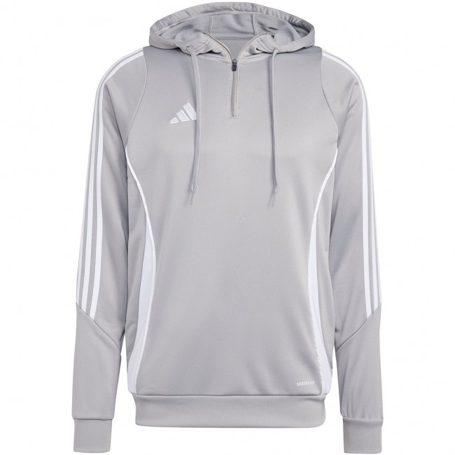 adidas Tiro 24 Training Hooded grey IR7551 adidas Tiro 24 Training Hooded grey IR7551