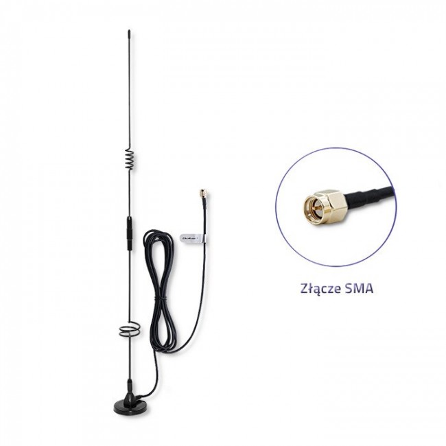 Qoltec 57035 GSM Antenna 600-2700 MHz LTE | Indoor Qoltec 57035 GSM Antenna 600-2700 MHz LTE | Indoor