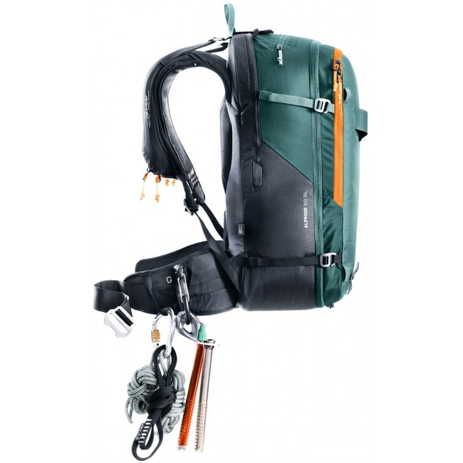 Deuter ALPROOF 30 SL backpack Rucksack Black, Green Denim, Polyamide, Polyester Deuter ALPROOF 30 SL backpack Rucksack Black, Green Denim, Polyamide, Polyester