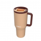 Thermal mug with telescopic straw Kambukka Rio Tumbler 950ml Almond Dream Thermal mug with telescopic straw Kambukka Rio Tumbler 950ml Almond Dream