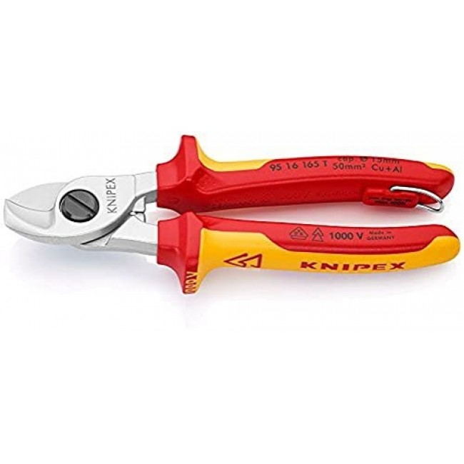 Knipex 95 16 165 T cable crimper Crimping tool Black, Yellow Knipex 95 16 165 T cable crimper Crimping tool Black, Yellow