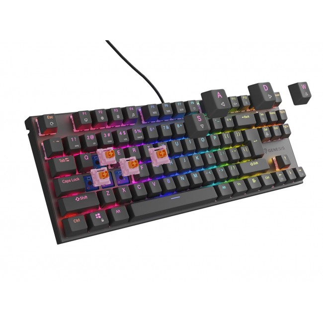 GENESIS NKG-2155 keyboard Gaming USB QWERTY UK International Black GENESIS NKG-2155 keyboard Gaming USB QWERTY UK International Black
