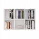 MALAX MINI 2X3 WHITE BOOKCASE MALAX MINI 2X3 WHITE BOOKCASE