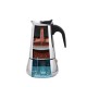 Bialetti Brikka Moka pot 0.1 L Black, Stainless steel