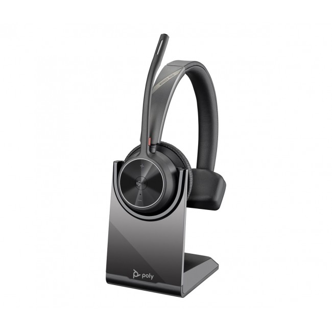 HP Poly Voyager 4310-M Microsoft Teams Certified USB-C Headset +BT700 dongle +Charging Stand