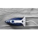 Tefal EasyGliss Plus FV5735 iron Dry & Steam iron Durilium soleplate 2500 W Blue, White