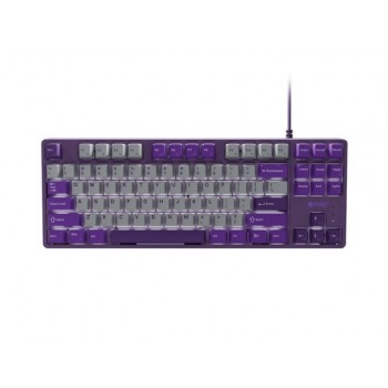 FURY Kanabo K2 Gaming Keyboard US white backlight mechanical grey-purple