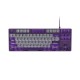 FURY Kanabo K2 Gaming Keyboard US white backlight mechanical grey-purple
