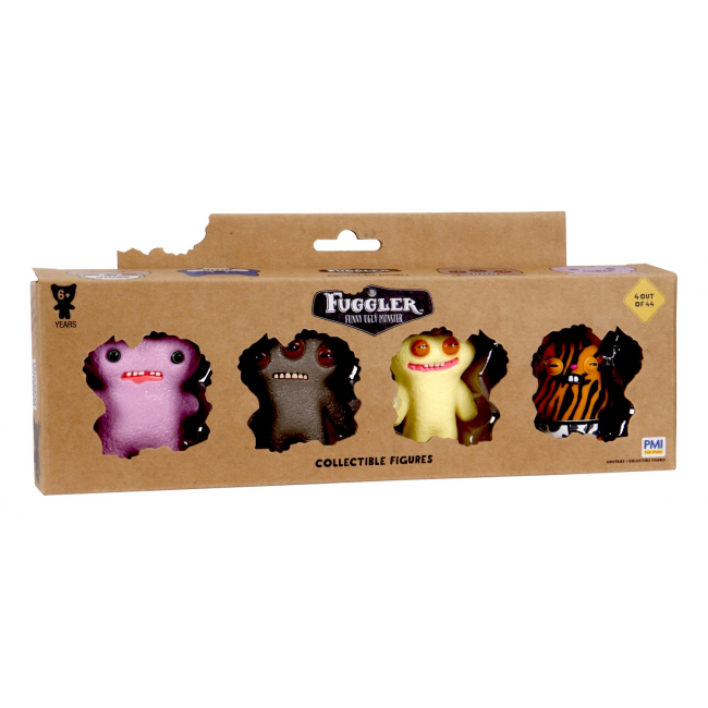 FUGGLER S1 COLLECTIBLE FIGURES - 4 PACK (ASSORTMENT)