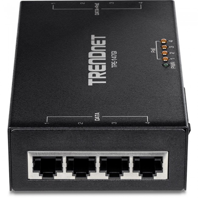 Trendnet TPE-147GI PoE adapter Gigabit Ethernet Trendnet TPE-147GI PoE adapter Gigabit Ethernet